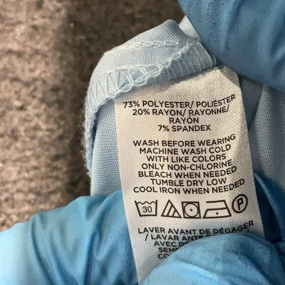 Ann Taylor Wide-Leg Trouser in Sky Blue - Picture 4 of 4